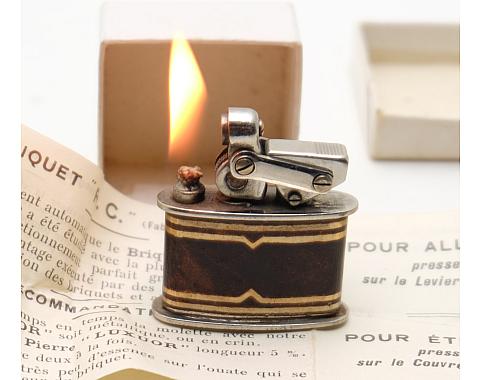 R.C Paris Petrol Lighter 1930s With box and instruction
